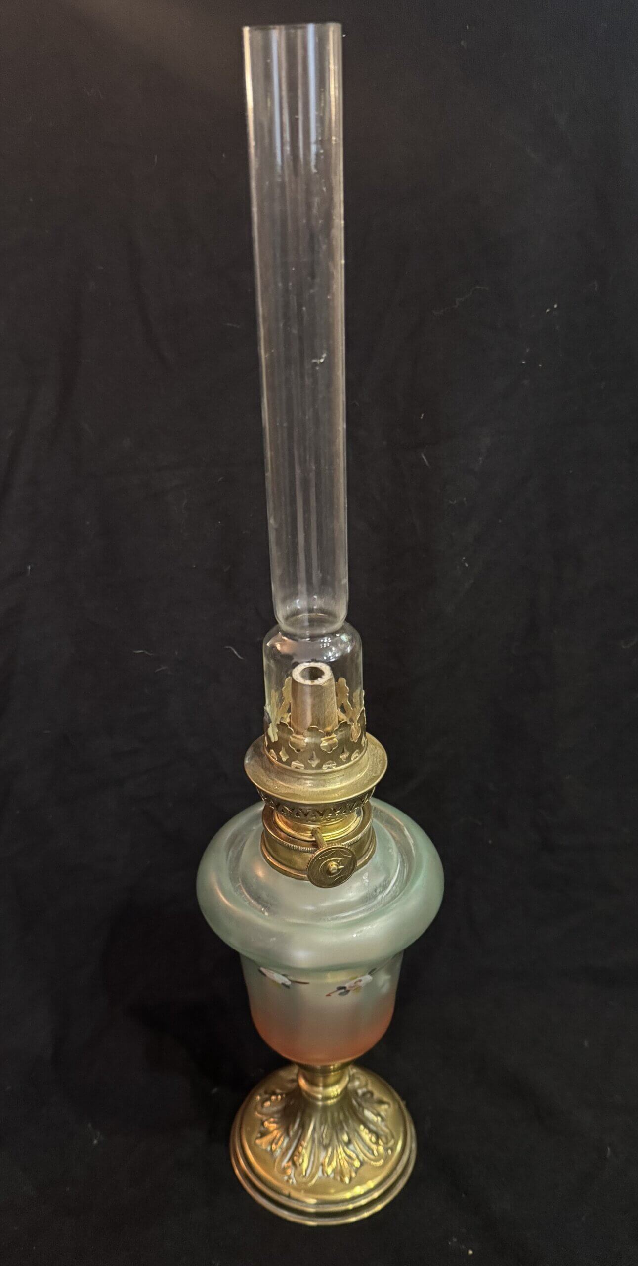 Lampe à pétrole toupie émaillée LA152 – Image 2