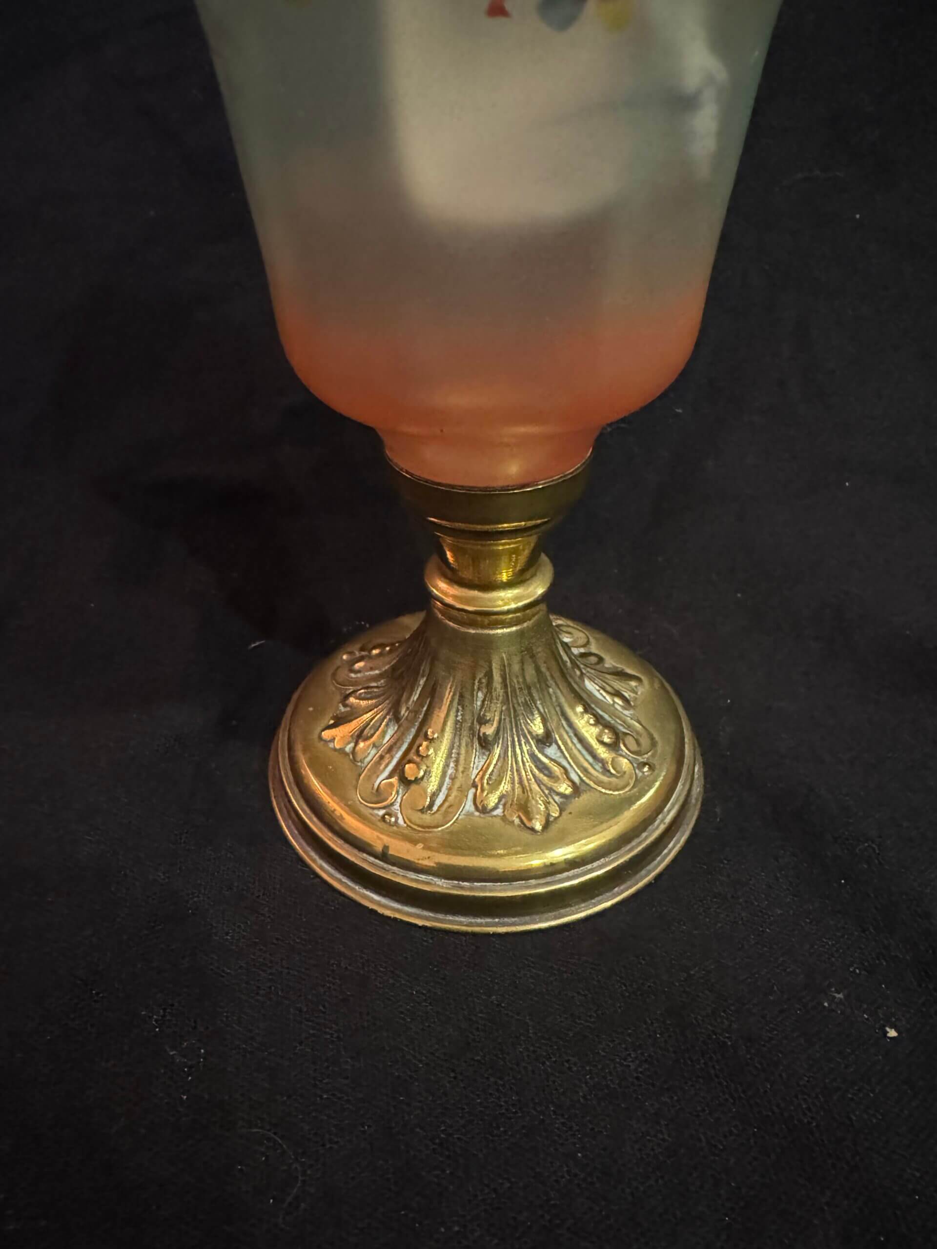 Lampe à pétrole toupie émaillée LA152 – Image 3